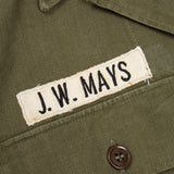 40s WW2 Vintage '45D' HBT Jacket - Medium
