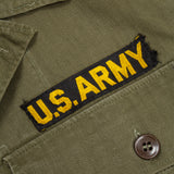 40s WW2 Vintage '45D' HBT Jacket - Medium