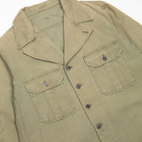 40s WW2 Vintage Named 1st Pattern HBT Jacket - Medium