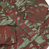 NOS Rare Benin French-Cut Lizard Camo Uniform Set - Medium