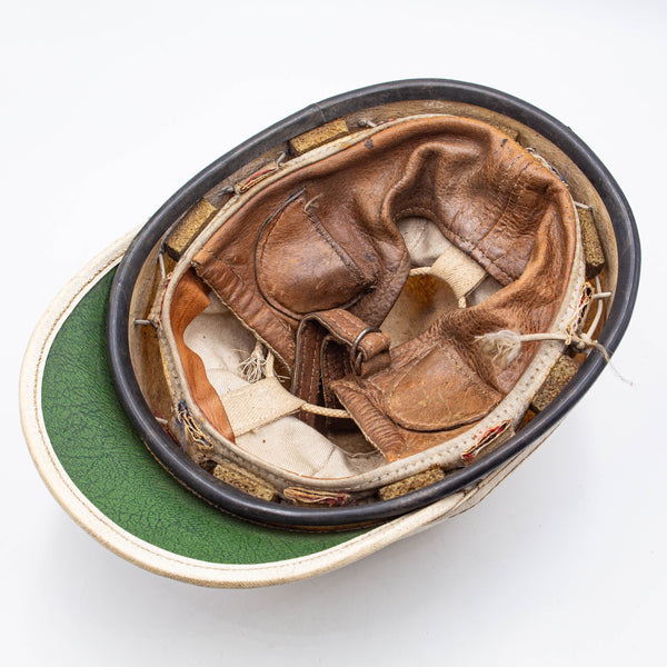40s Vintage Feridax St. Christopher Motorcycle Crash Helmet – Omega Militaria 40s Vintage Feridax St. Christopher Motorcycle Crash Helmet – Omega Militaria