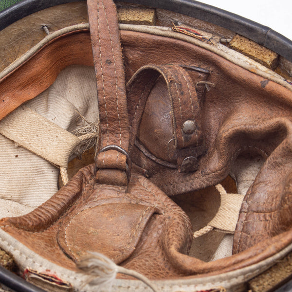 40s Vintage Feridax St. Christopher Motorcycle Crash Helmet – Omega Militaria 40s Vintage Feridax St. Christopher Motorcycle Crash Helmet – Omega Militaria