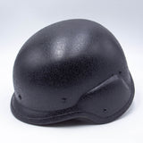 80s US Military Black-Painted PASGT Helmet - Medium