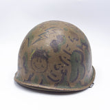 80s USAF A-10 Warthog Graffitied M1 Helmet w/ Liner & Cover