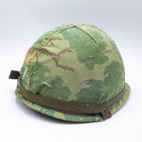 60s Vietnam War US Army M1 Helmet Set