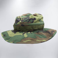 NOS 60s Vietnam War Vintage ERDL Tropical Combat Boonie Hat - Small