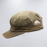 40s WW2 Vintage US Army HBT Field Cap - Medium