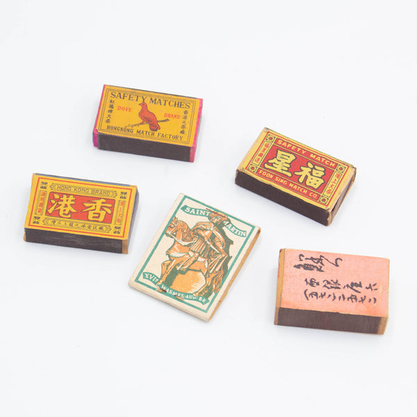 60s Vietnam War Vintage Asian Matchboxes