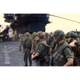 Vietnam War Fall of Saigon USMC M1 Helmet Set