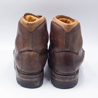 70s Vintage Brown Leather Kastinger Hiking Boots - UK 7.5