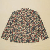 60s Vintage Storm-Pruf Duck Hunter / Beogam Camo Shirt - X-Large
