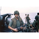 Vietnam War Fall of Saigon USMC M1 Helmet Set