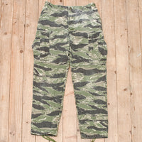 90s Vintage Special Forces Propper Brand Tigerstripe Trousers - 33x32