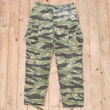 90s Vintage Special Forces Propper Brand Tigerstripe Trousers - 33x32