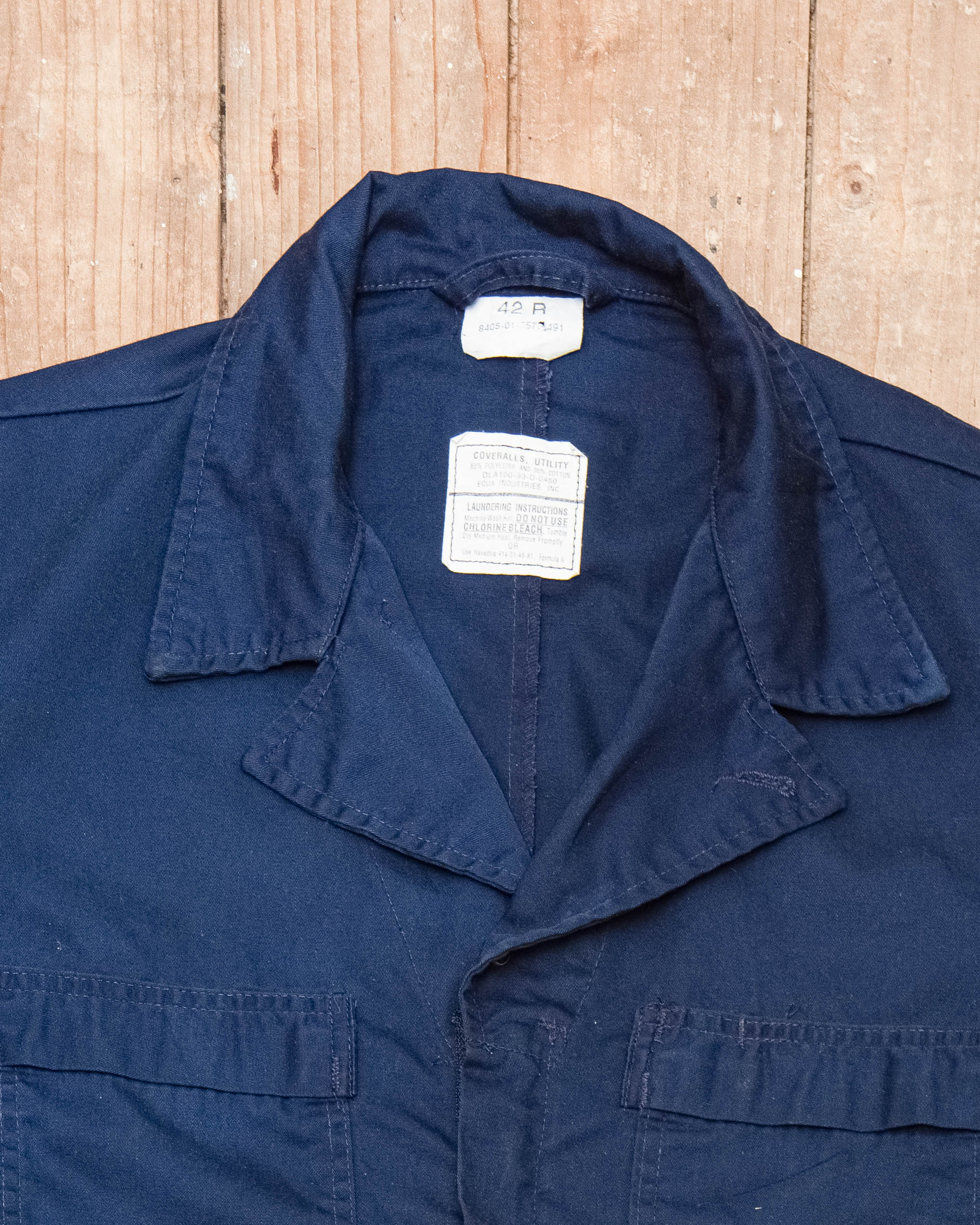 90s Vintage US Navy Blue Utility Coveralls - Medium – Omega Militaria