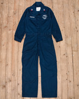 00s Vintage US Navy Blue Utility Coveralls - Medium