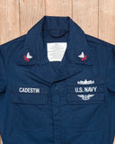 00s Vintage US Navy Blue Utility Coveralls - Medium