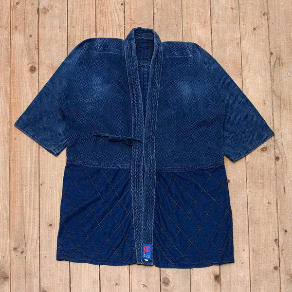 Vintage Japanese Indigo Kendo Gi Jacket - Medium