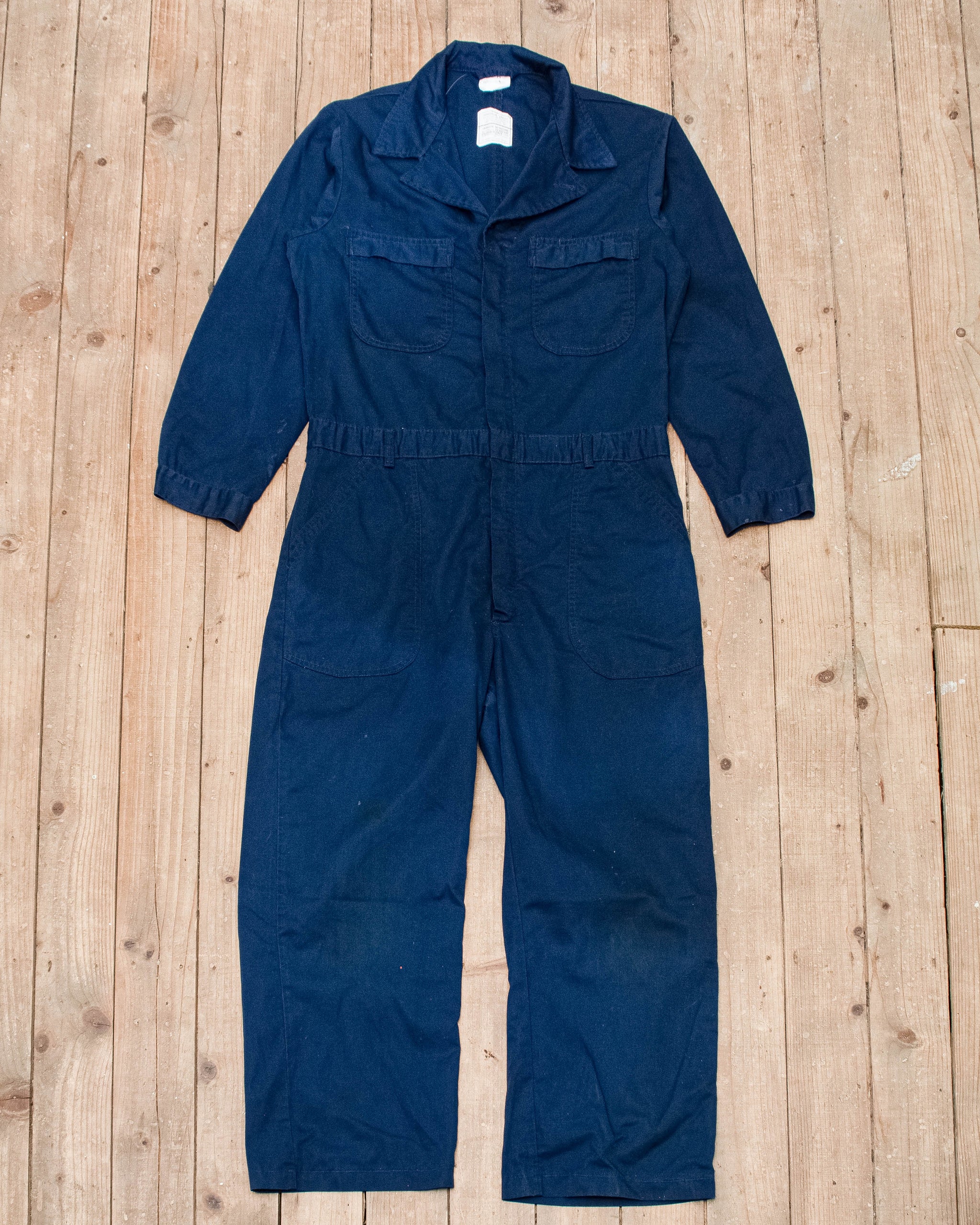 90s Vintage US Navy Blue Utility Coveralls - Medium – Omega Militaria