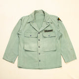 Rare 40s WW2 Vintage 2nd Pattern '45B' HBT Jacket - Large