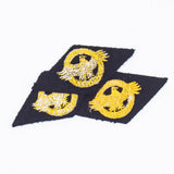 40s WW2 Vintage US Navy Black Felt Ruptured Duck Patch