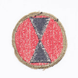 40s WW2 Vintage US Army 7th Infantry Division SSI Patch