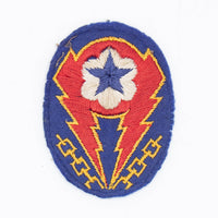 40s WW2 Hand-Embroidered US Army ETO SSI Patch