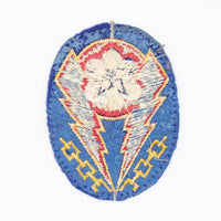 40s WW2 Hand-Embroidered US Army ETO SSI Patch