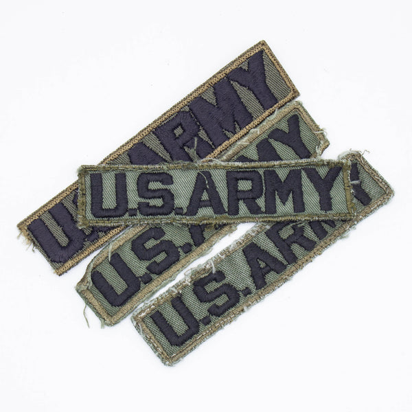 60s Vietnam War Subdued Embroidered on Twill US Army Branch Tape