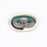 60s Vietnam War Cut Edge 1st Special Operations Command Oval & Jump Wings