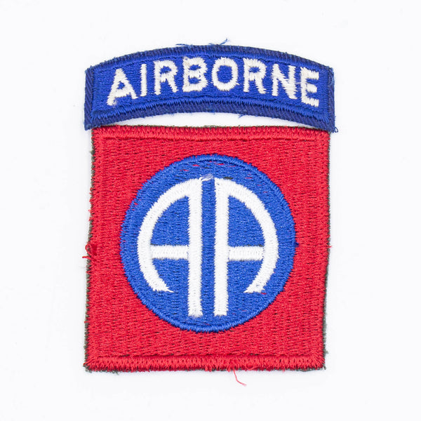 60s Vietnam War Cut Edge 82nd Airborne Division SSI Patch