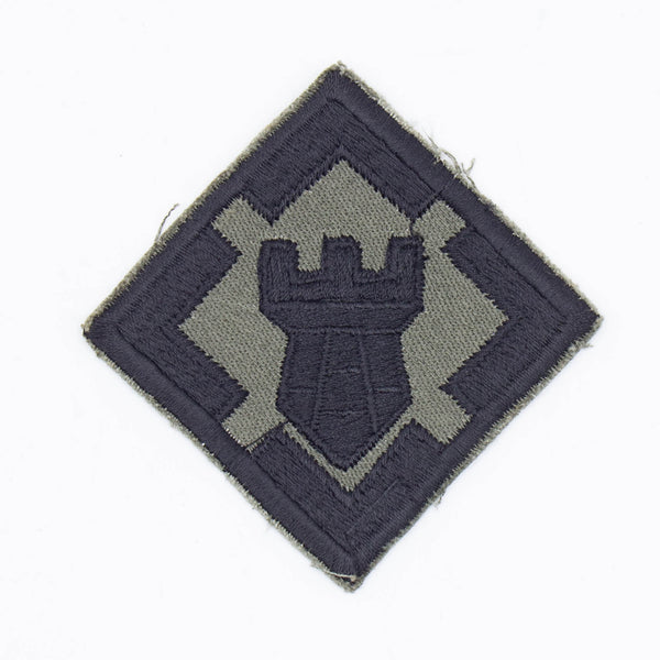 60s Vietnam War Subdued On-Twill 20th Engineer Brigade SSI Patch