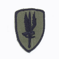 60s Vietnam War Subdued On-Twill 1st Aviation Brigade SSI Patch