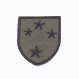 60s Vietnam War Subdued On-Twill 23rd Infantry Division SSI Patch