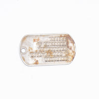 60s Vietnam War Lawrence C. Snyder RA16904732 Dog Tag