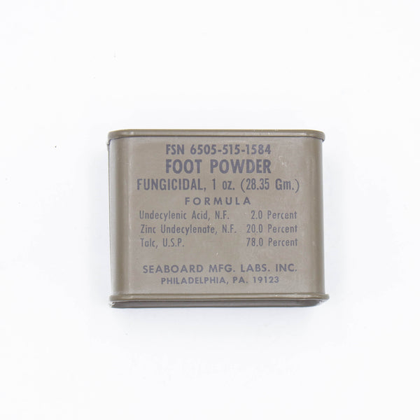 60s Vietnam War US Military Foot Powder