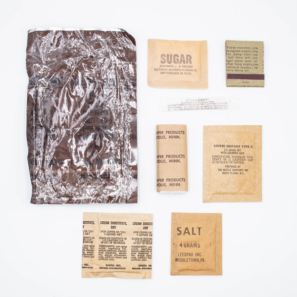 60s Vietnam War US Military MCI C-Ration Accessories Packet