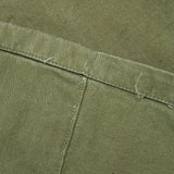 50s Vintage US Army HBT Utility Shirt - Small
