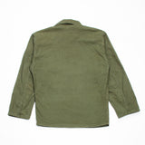50s Vintage US Army HBT Utility Shirt - Small