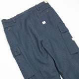 Deadstock 80s Vintage Finnish Civil Defence Wool Trousers - 36x34