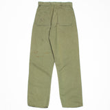 Rare 50s Vintage French-Modified HBT Trousers - 29x34