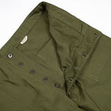 Deadstock 60s Vintage OG-107 Sateen Utility Trousers - 42x34