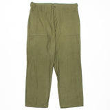 Deadstock 60s Vintage OG-107 Sateen Utility Trousers - 42x34