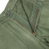 60s Vintage OG-107 Sateen Utility Trousers - 28x29
