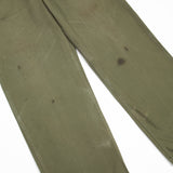 40s WW2 Vintage US Army HBT Trousers - 28x33