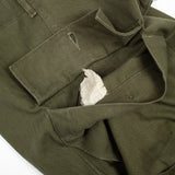 40s WW2 Vintage US Army HBT Trousers - 28x33
