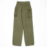 40s WW2 Vintage US Army HBT Trousers - 28x33