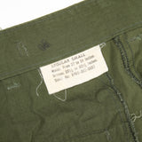 Deadstock 1966 Vietnam War Poplin Tropical Combat Trousers - 32x32