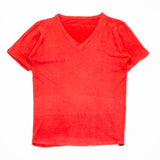 70s Vintage British Army Red PT T-Shirt - Small