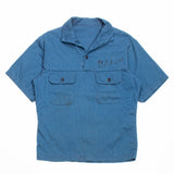 70s Vintage US Navy Blue Pullover Shirt - Small